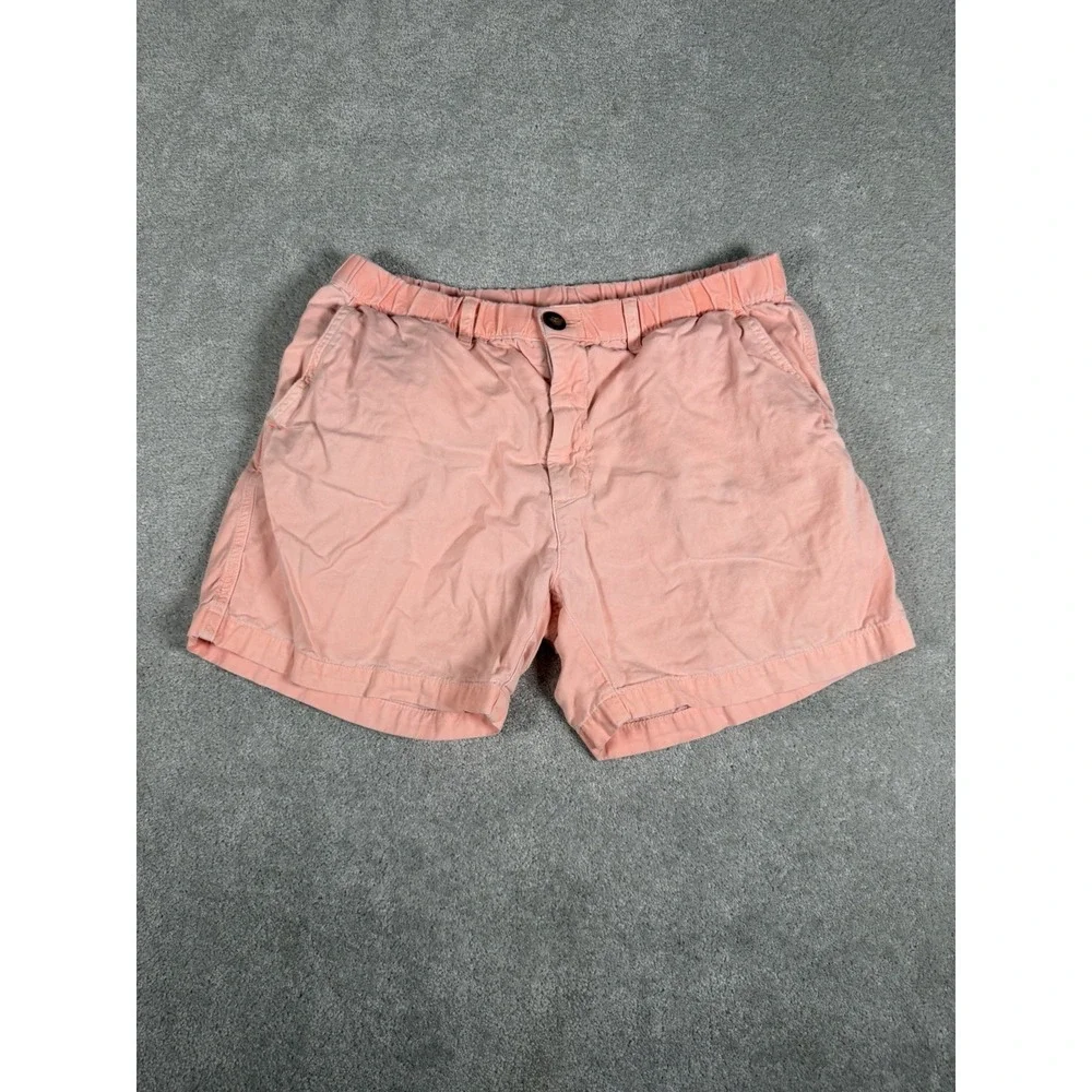 Chubbies Boomshakalaka‎ Shorts Pink Regular Fit Chino Stretch Mens Medium 5